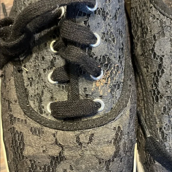 Keds Women's Black Lace-Up Sneakers - Picture 5 of 8